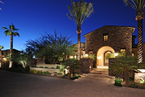 Tuscan entryway